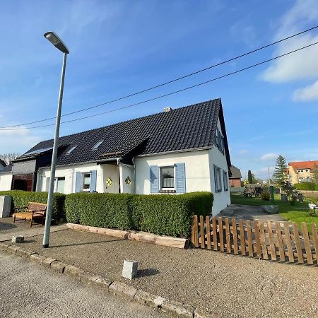 Pension Landhaus An Der Saale Bernburg Bagian luar foto